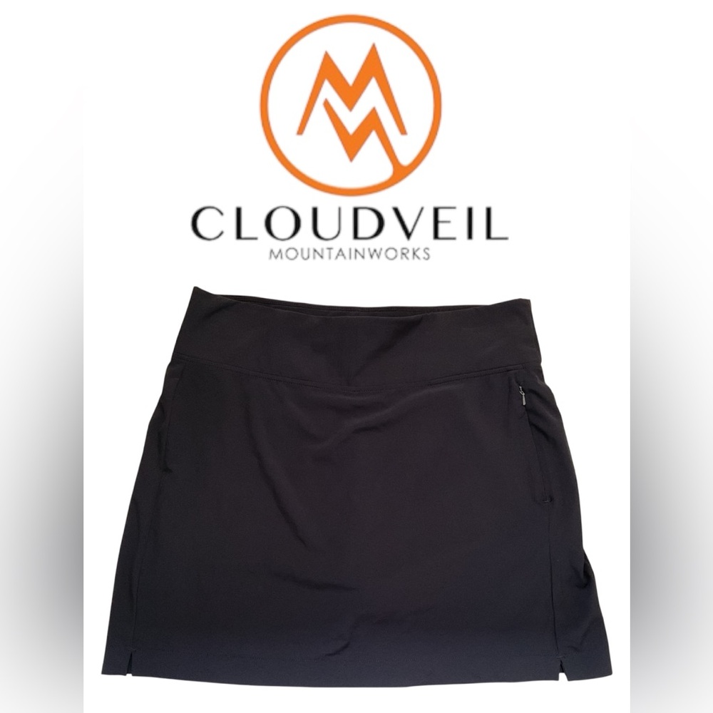 Cloudveil💜Black skort